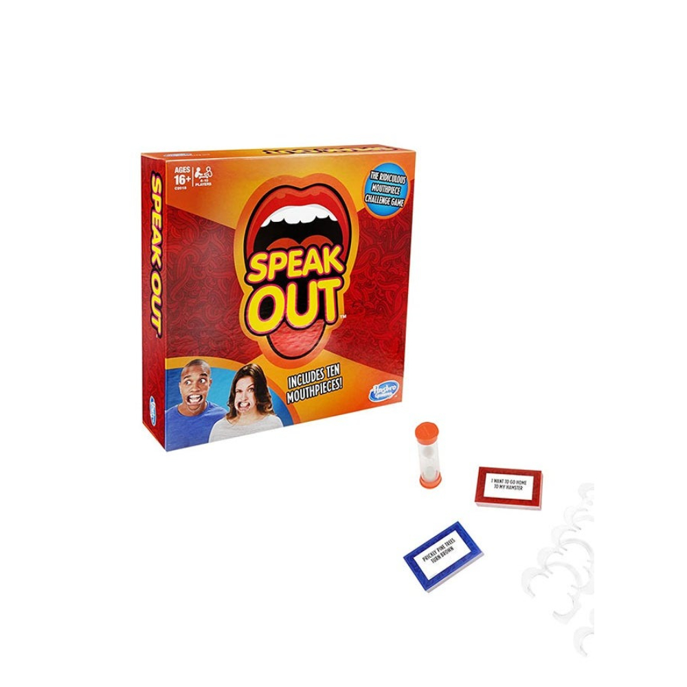 سبيك أوت لعبة بطاقة التحدي على الوجهين للأطفال - 10 قطع