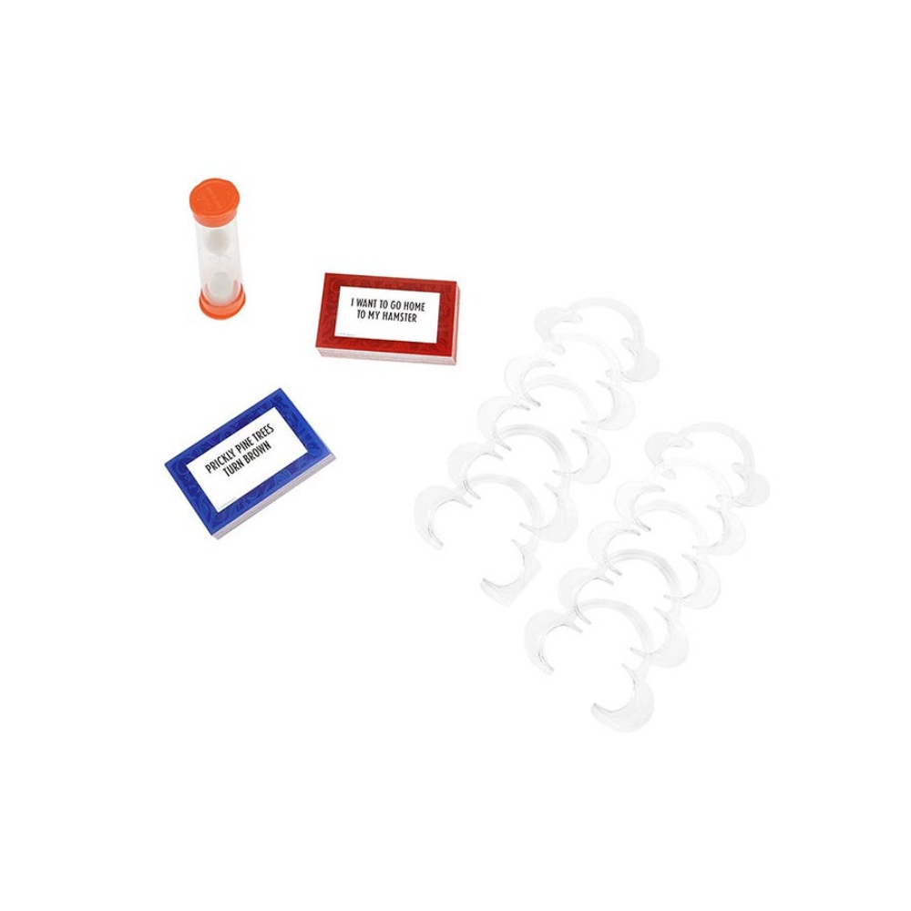 سبيك أوت لعبة بطاقة التحدي على الوجهين للأطفال - 10 قطع