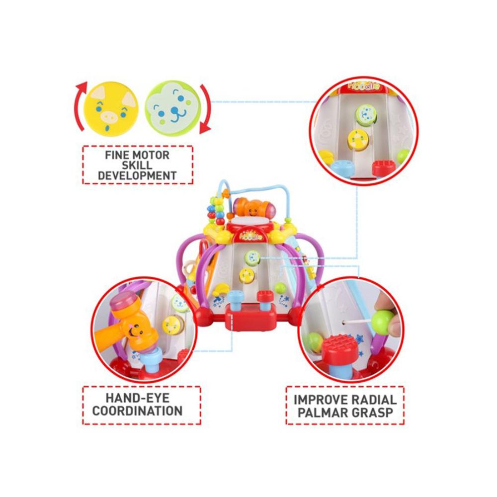 هولا لعبة الأنشطة التفاعلية للأطفال بتصميم هرم - موديل 6944167180660