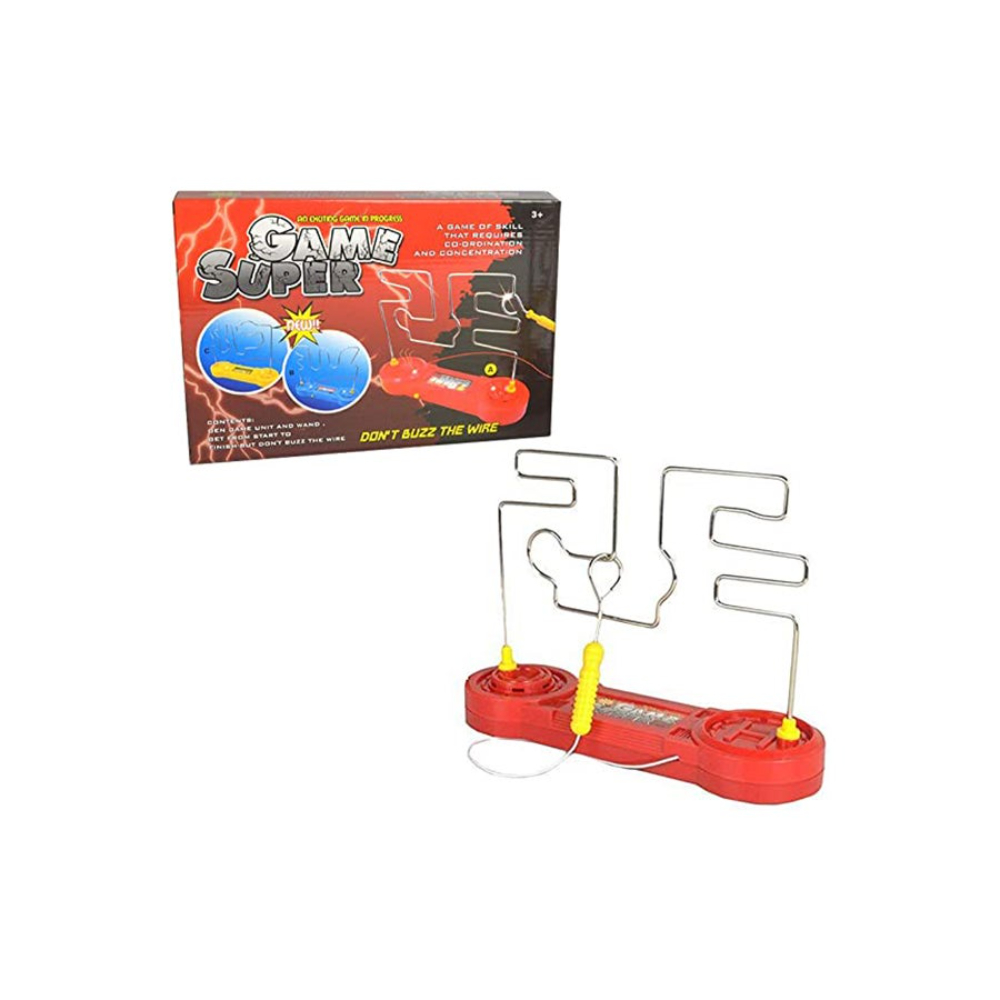 سوبر جيم لعبة سلك موسيقى بلاستيك متين متعددة الألوان لعمر 3 سنوات فما فوق - 100 سم 