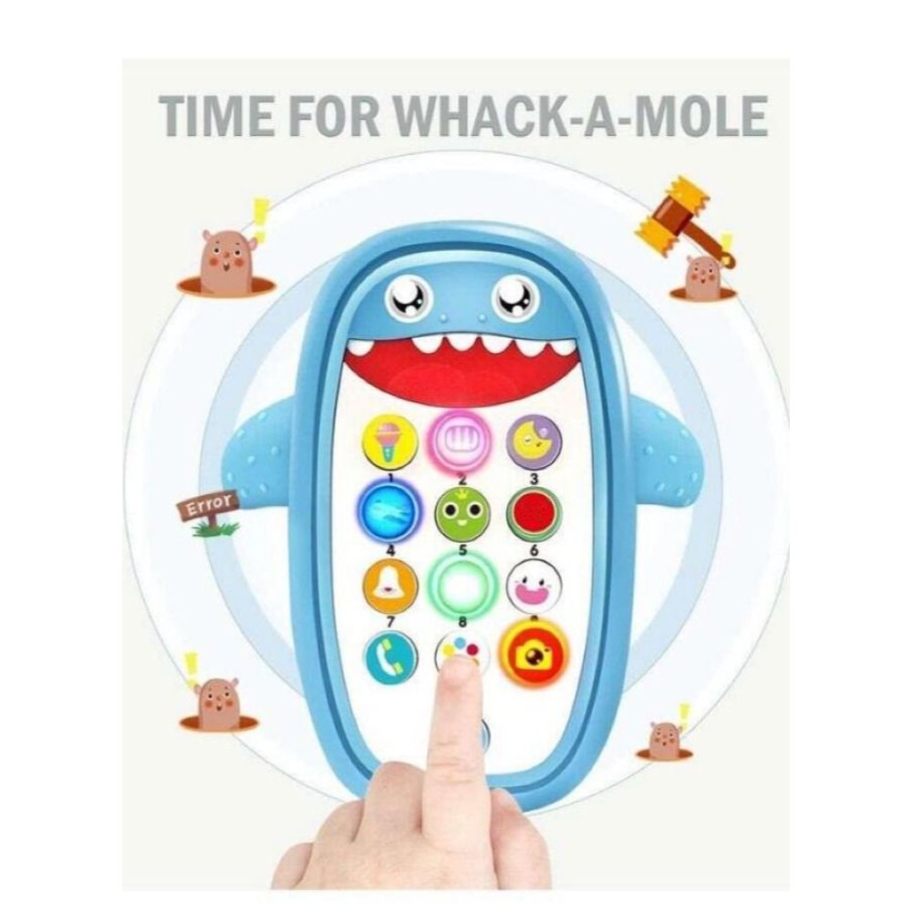  لعبة هاتف بيبي شارك للأطفال مع مؤثرات صوتية