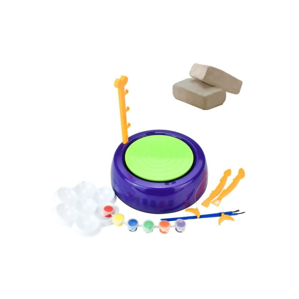  لعبة عجلة صناعة الفخار التعليمية - طراز ELE103