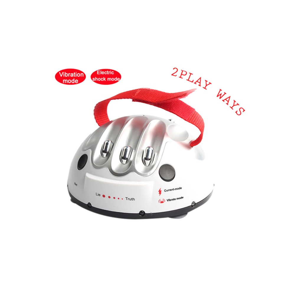  لعبة كاشف الكذب بالصدمة الكهربائية