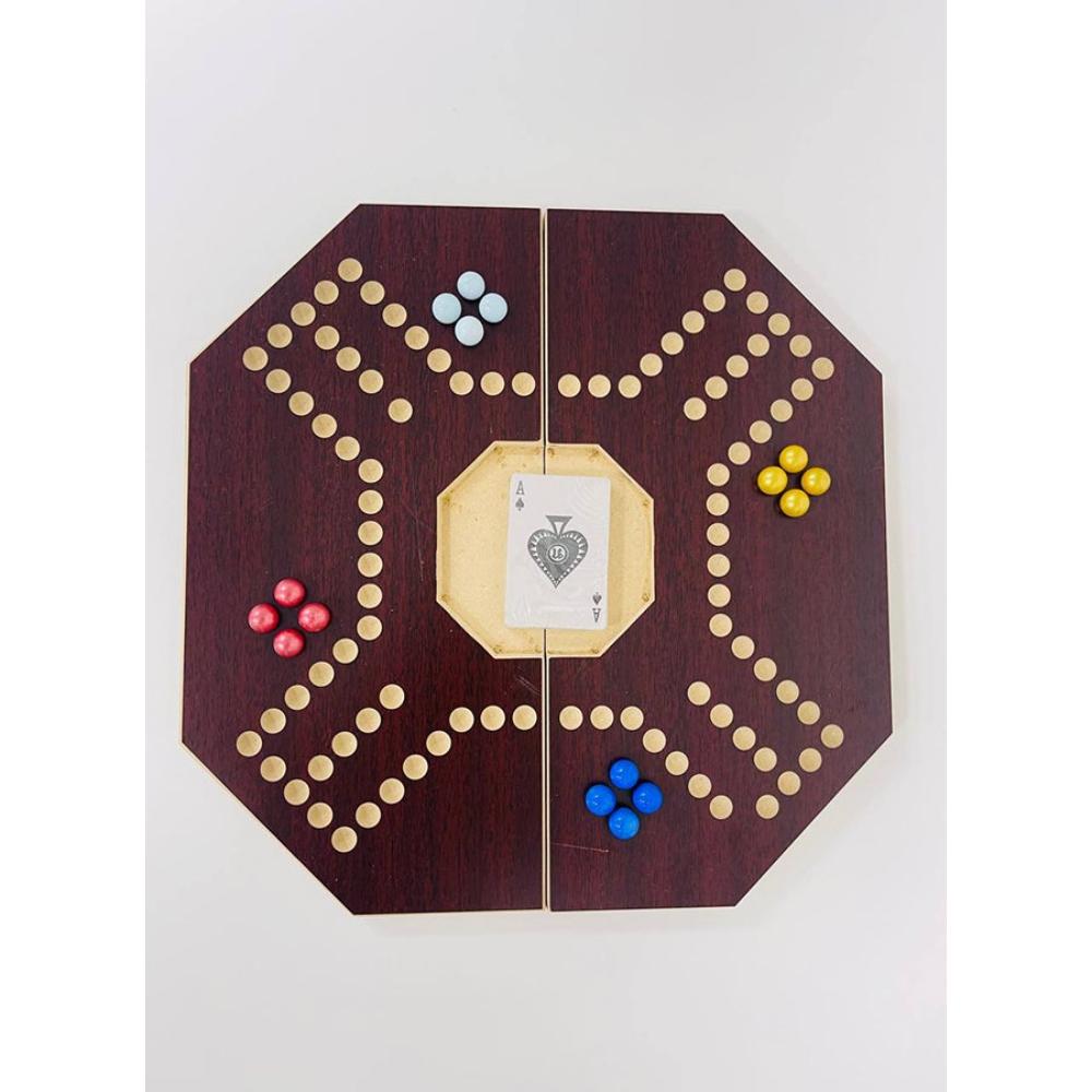 جاكارو لوح ألعاب قابل للطي لأربعة أطفال خفيف الوزن وعالي الجودة 