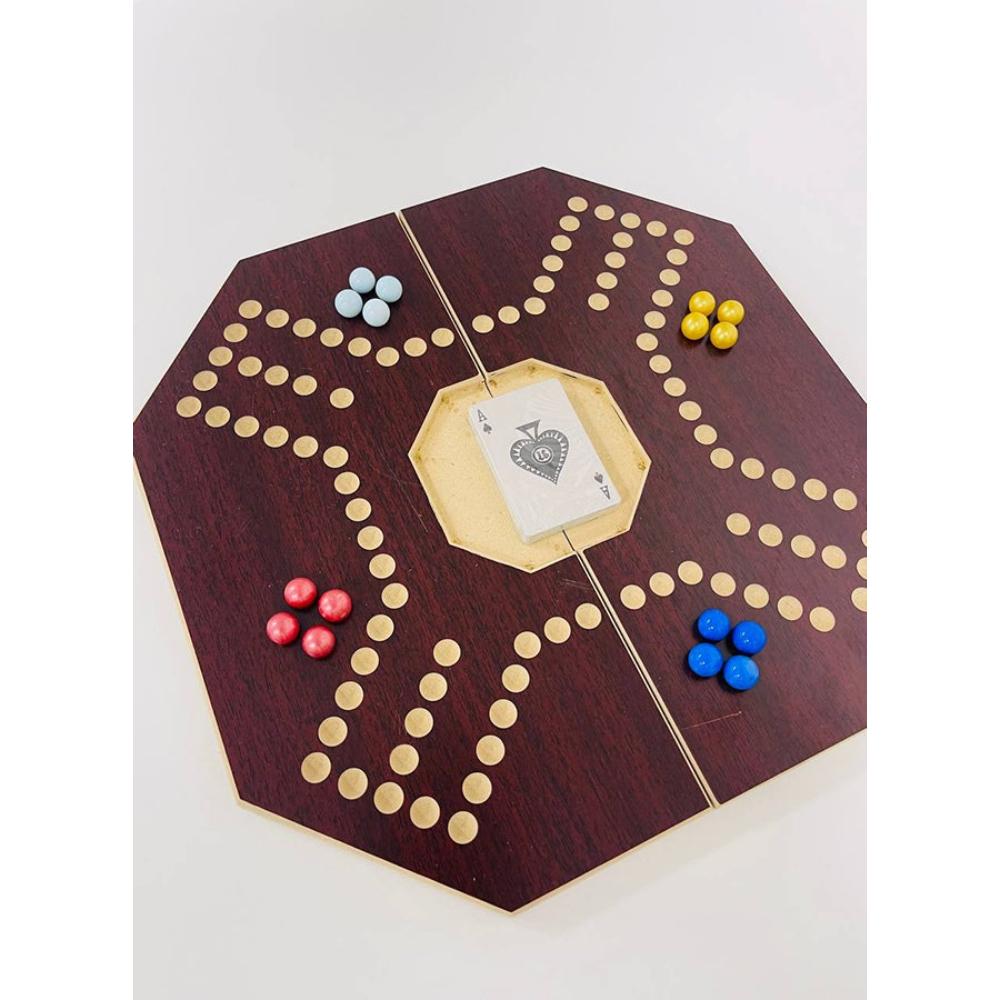 جاكارو لوح ألعاب قابل للطي لأربعة أطفال خفيف الوزن وعالي الجودة 