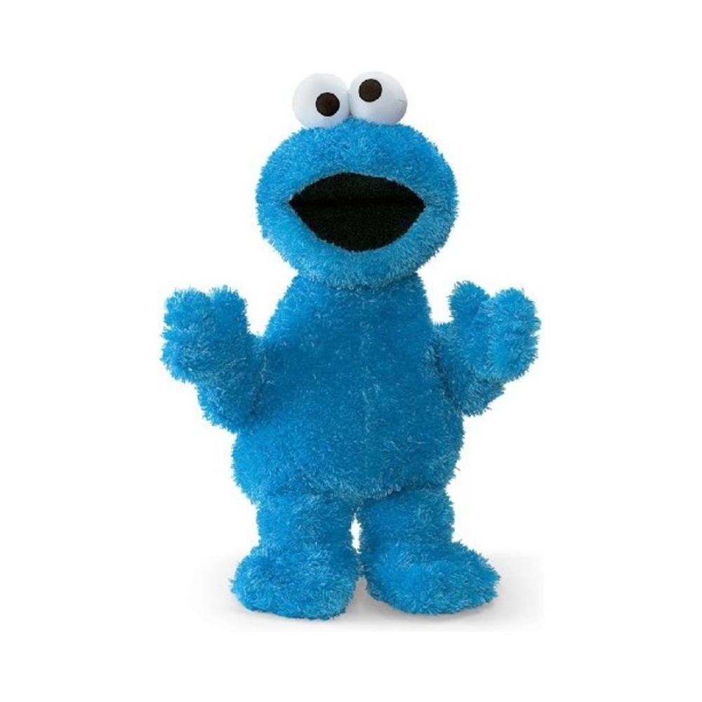  غاند دمية محشوة على شكل وحش كوكي مونستر من شارع سمسم مقاس 21 بوصة - أزرق 