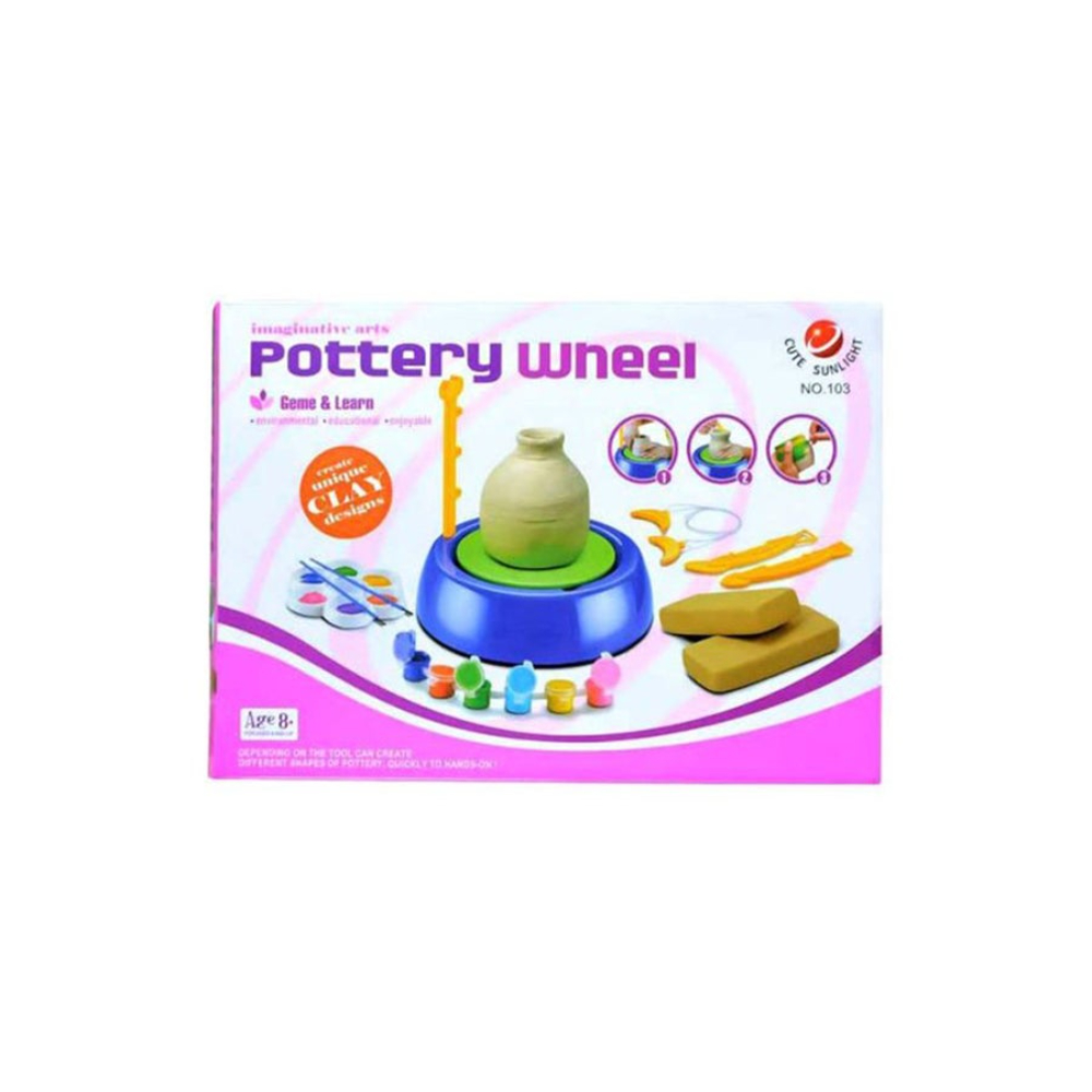 كيوت سنلايت عجلة فخار للفنون المُبتكرة - طراز TJ-8888726609132