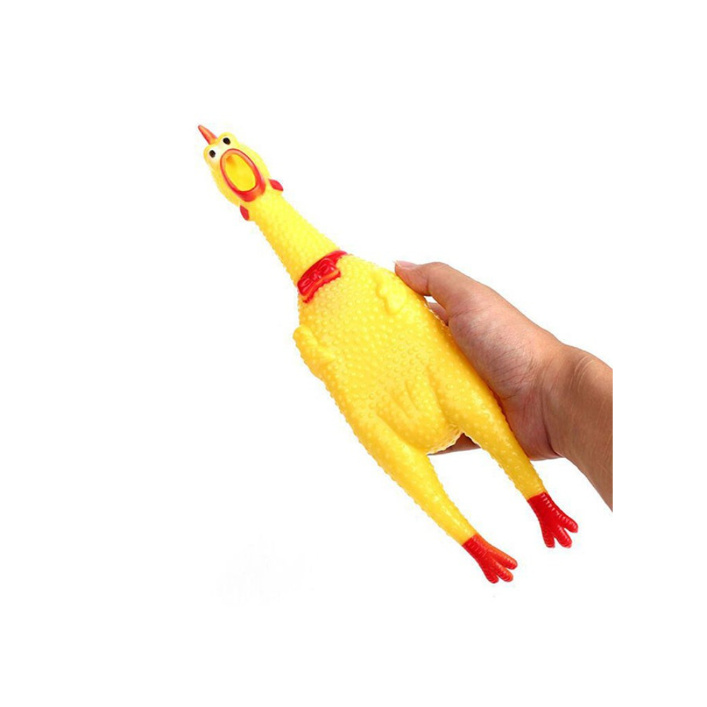 شاربدو لعبة دجاجة صوتية للحيوانات الأليفة