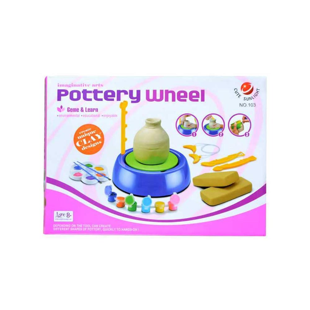  لعبة عجلة فخار للأطفال - موديل 103