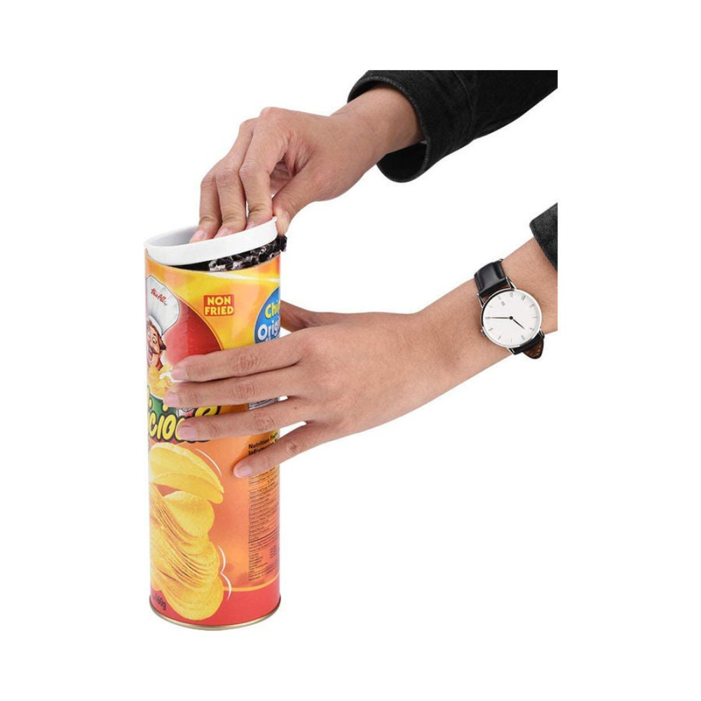 مس تيارا لعبة هدايا علبة رقائق بطاطا مع ثعبان - 21.5 × 7.5 سم