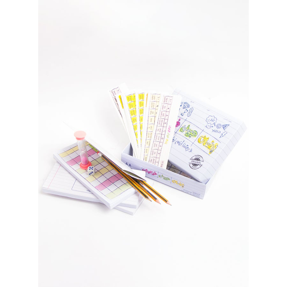 بطاقات لعبة انسان حيوان خزعبلان لعمر 7 سنوات فما فوق