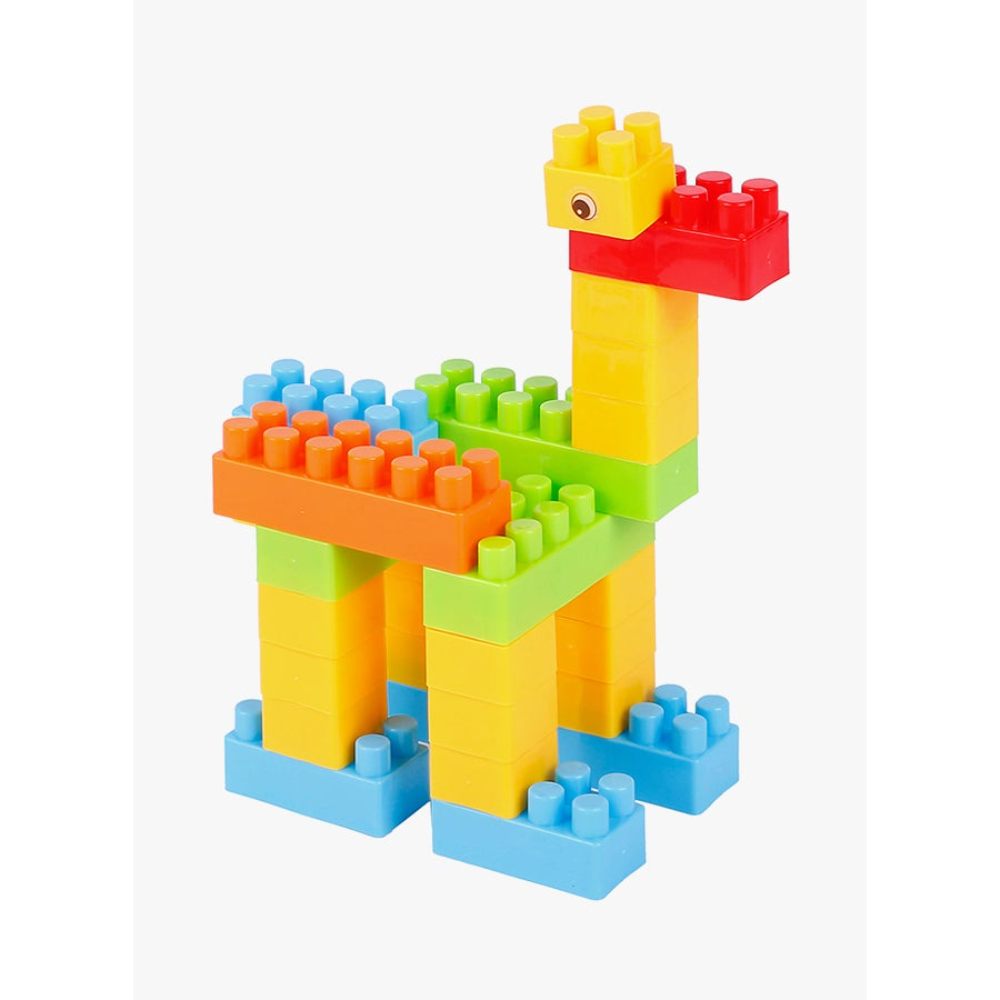 جولد كيدز طقم مكعبات بناء 34 قطعة مع حقيبة - للأطفال فوق 3 سنوات