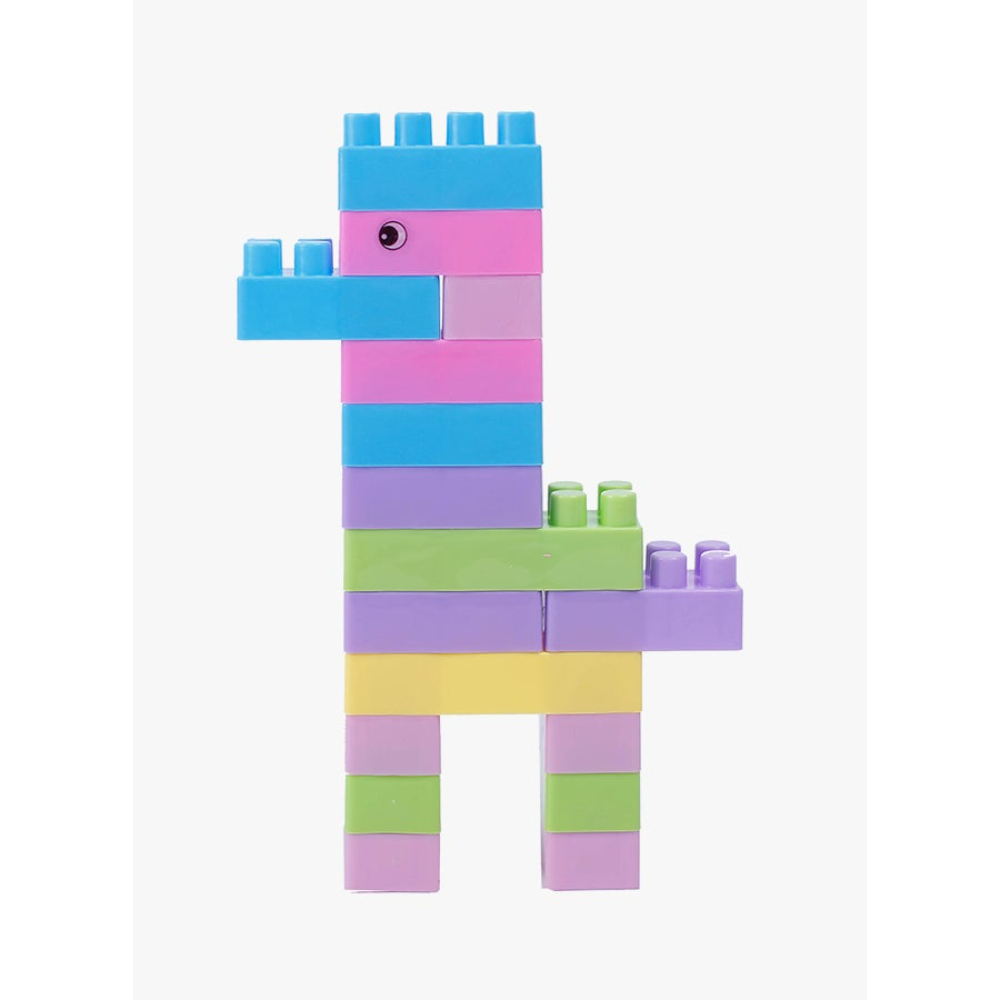 جولد كيدز مكعبات بناء عائلية سعيدة 60 قطعة - كولور إكسبلشن HJ-3831