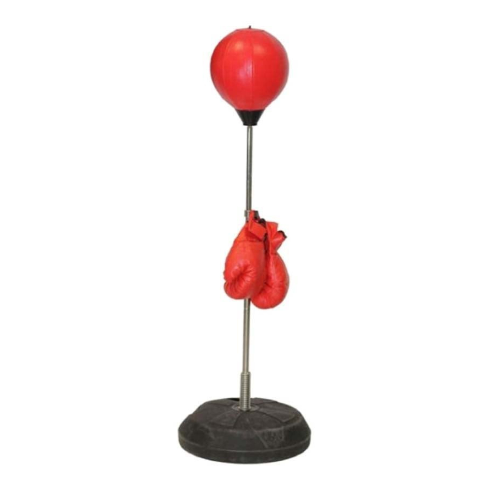  كيس ملاكمة مع قاعدة وقفازات