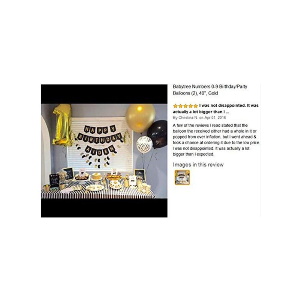 كوالاتكس بالون زينة رقم 1 - 32 بوصة 