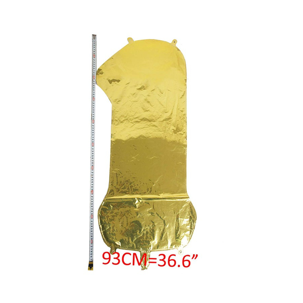 كوالاتكس بالون زينة رقم 1 - 32 بوصة 