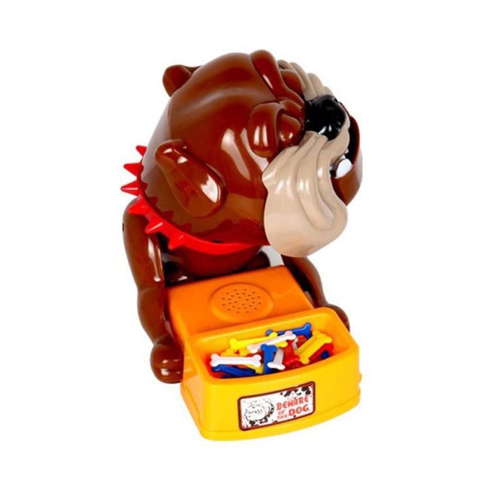  لعبة كلب ينبح مع إناء عظام 