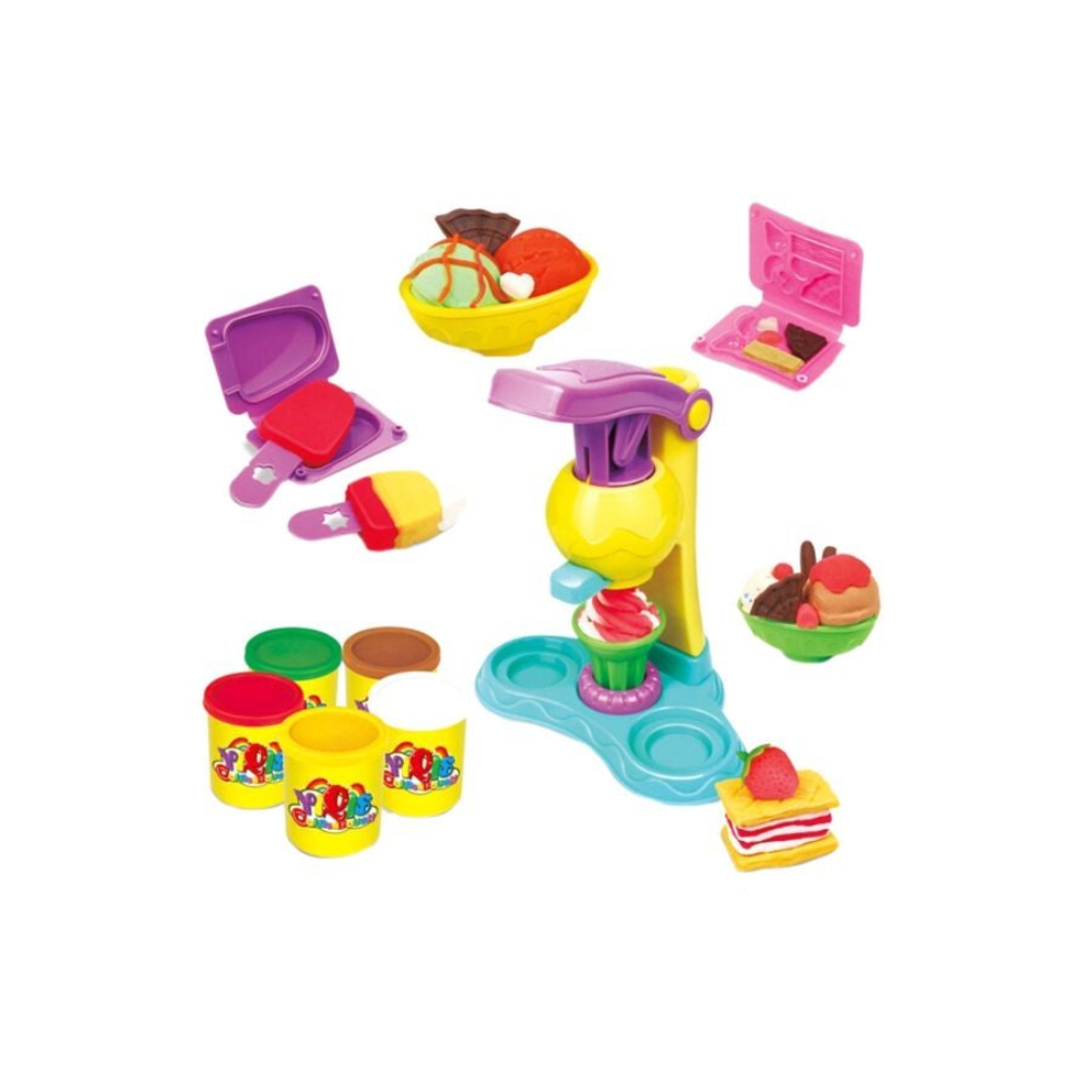 توي شاين مجموعة لعب صلصال آيس كريم يدوية - طراز 687667