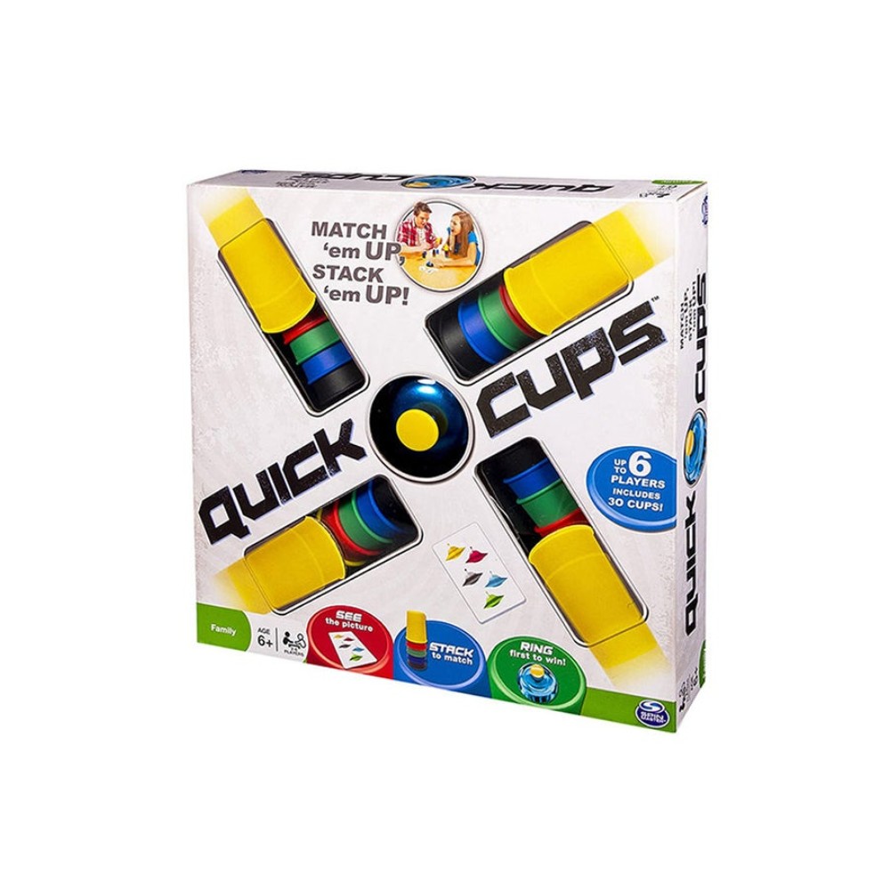 سبين ماستر جيمز طقم أكواب متعددة الألوان للأطفال 2-6 لاعبين 