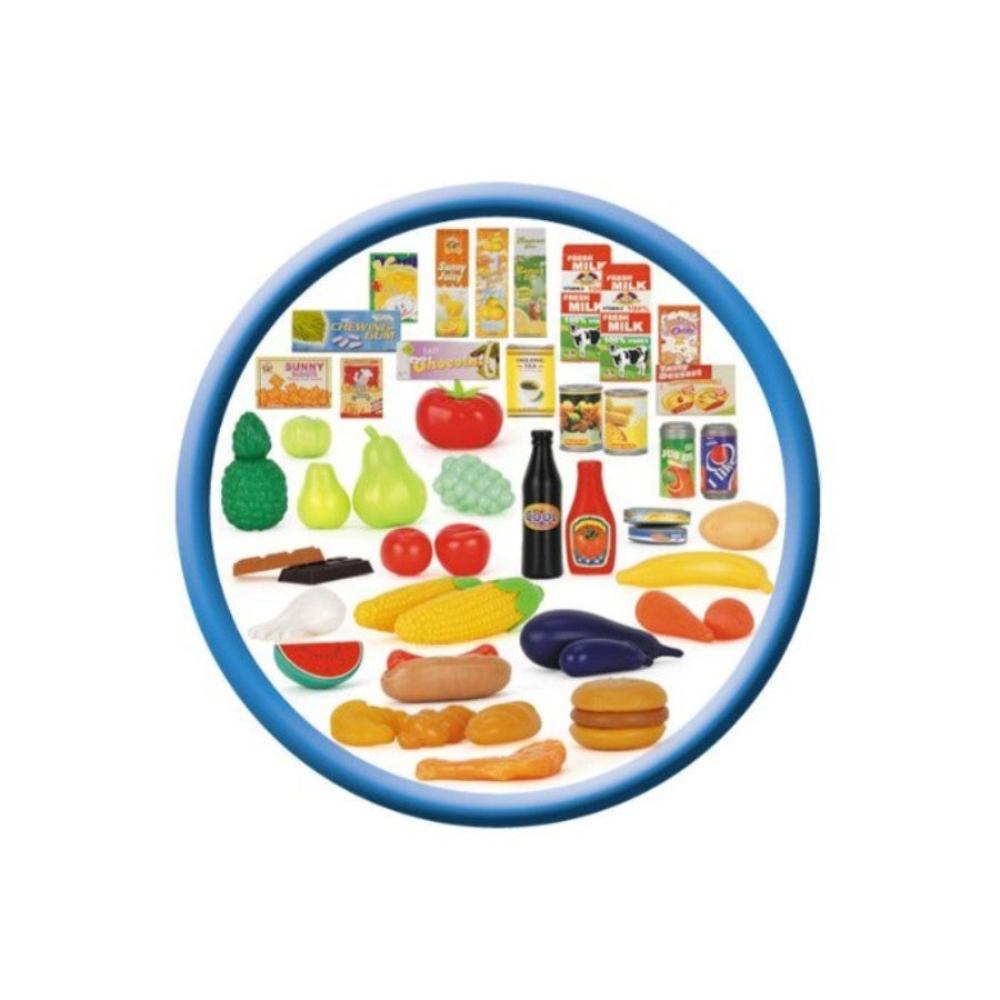 ليبرتي إمبورتس عربة تسوق للأطفال مع بقالة كاملة