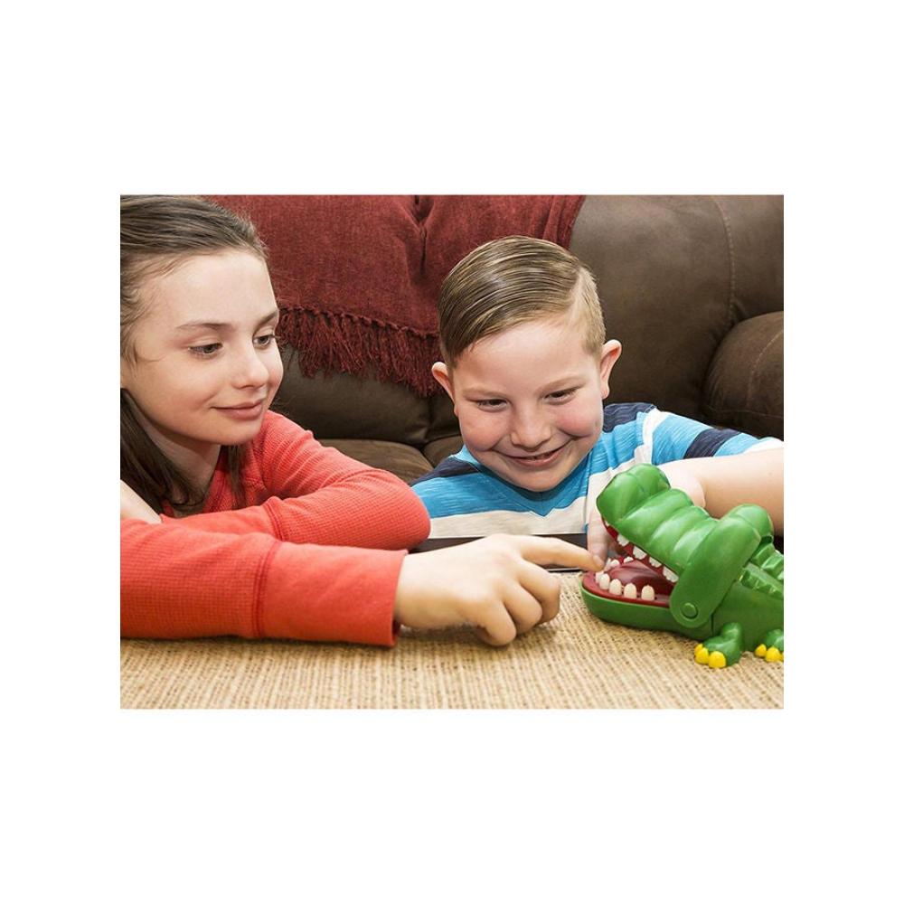 سيثيريا لعبة كروكودايل دينتست تمساح بفك متحرك للأطفال عمر 3 سنوات فما فوق