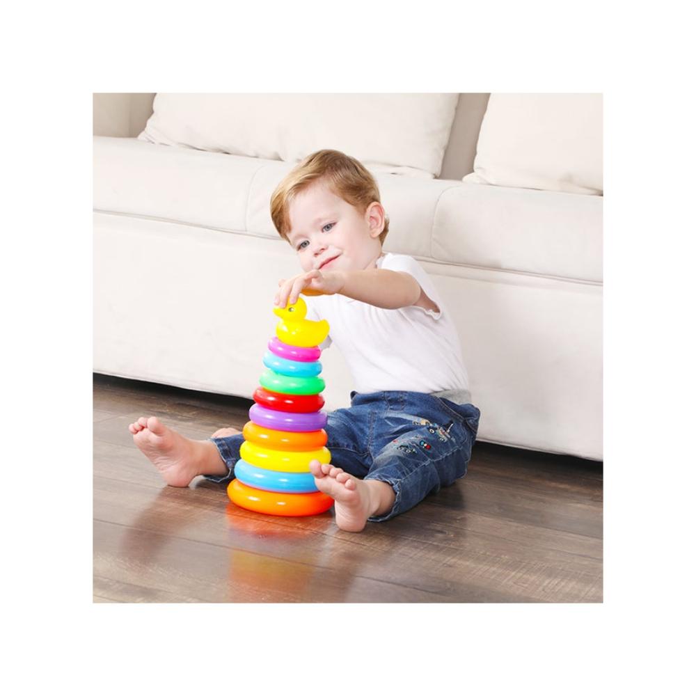  حقيبة لعب شبكية دائرة بطة - 11 قطعة 