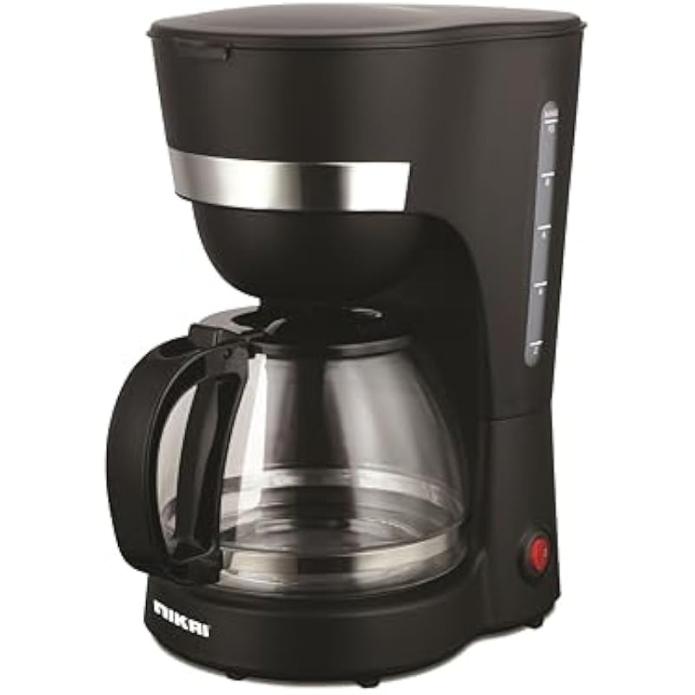 ماكينة تحضير قهوة نيكاي، 1.25 لتر، 750 واط، مانع تنقيط، برطمان زجاجي - NCM1210AX