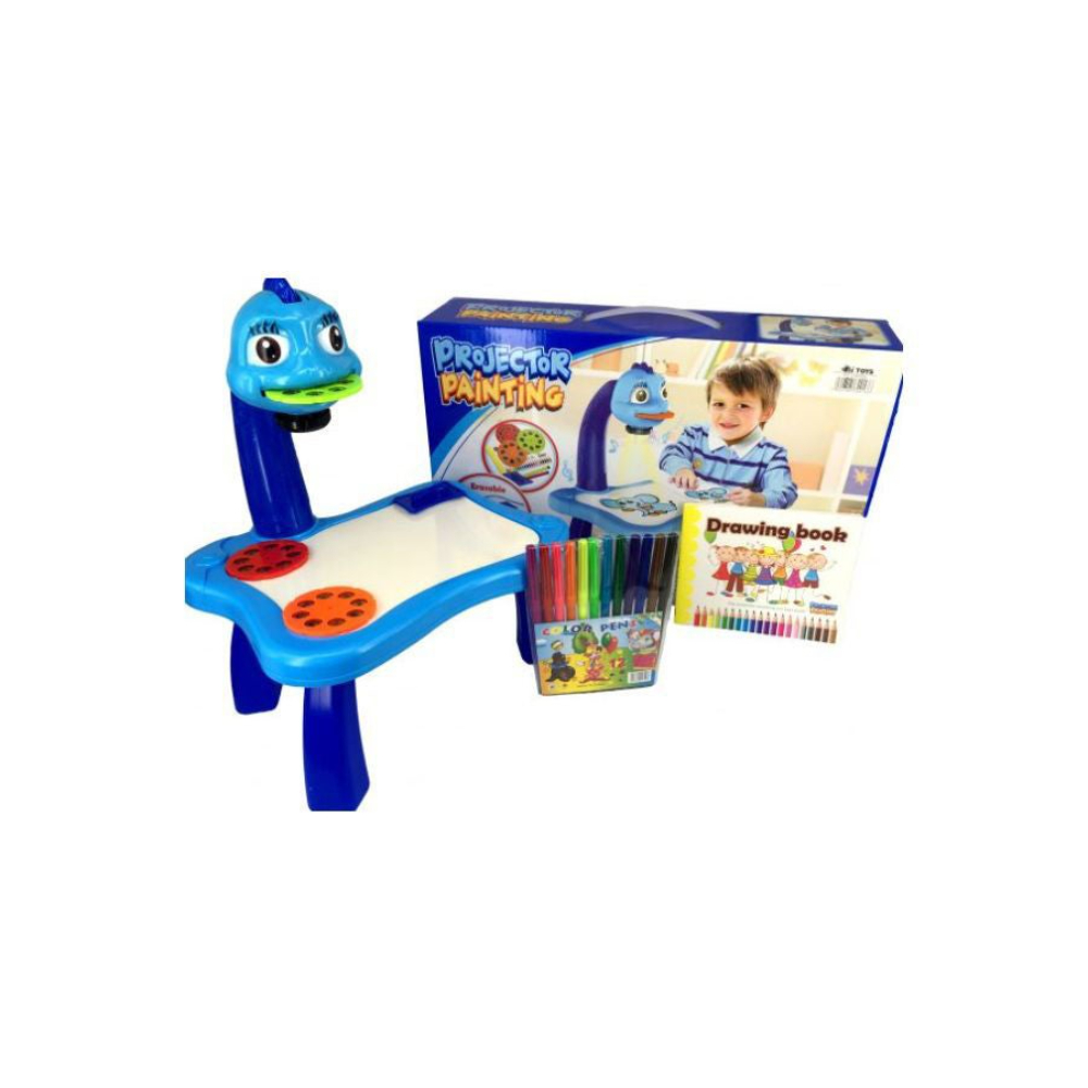  لعبة رسم بروجيكتور - أزرق