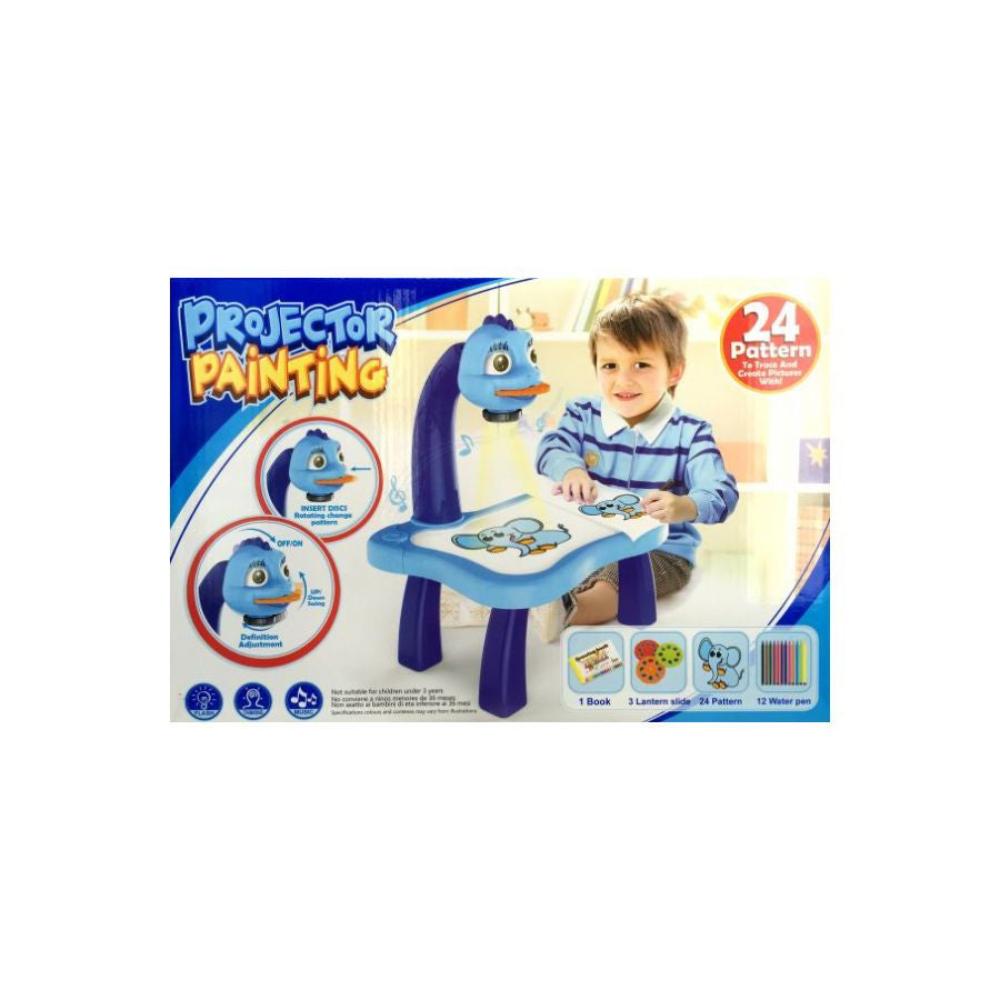  لعبة رسم بروجيكتور - أزرق