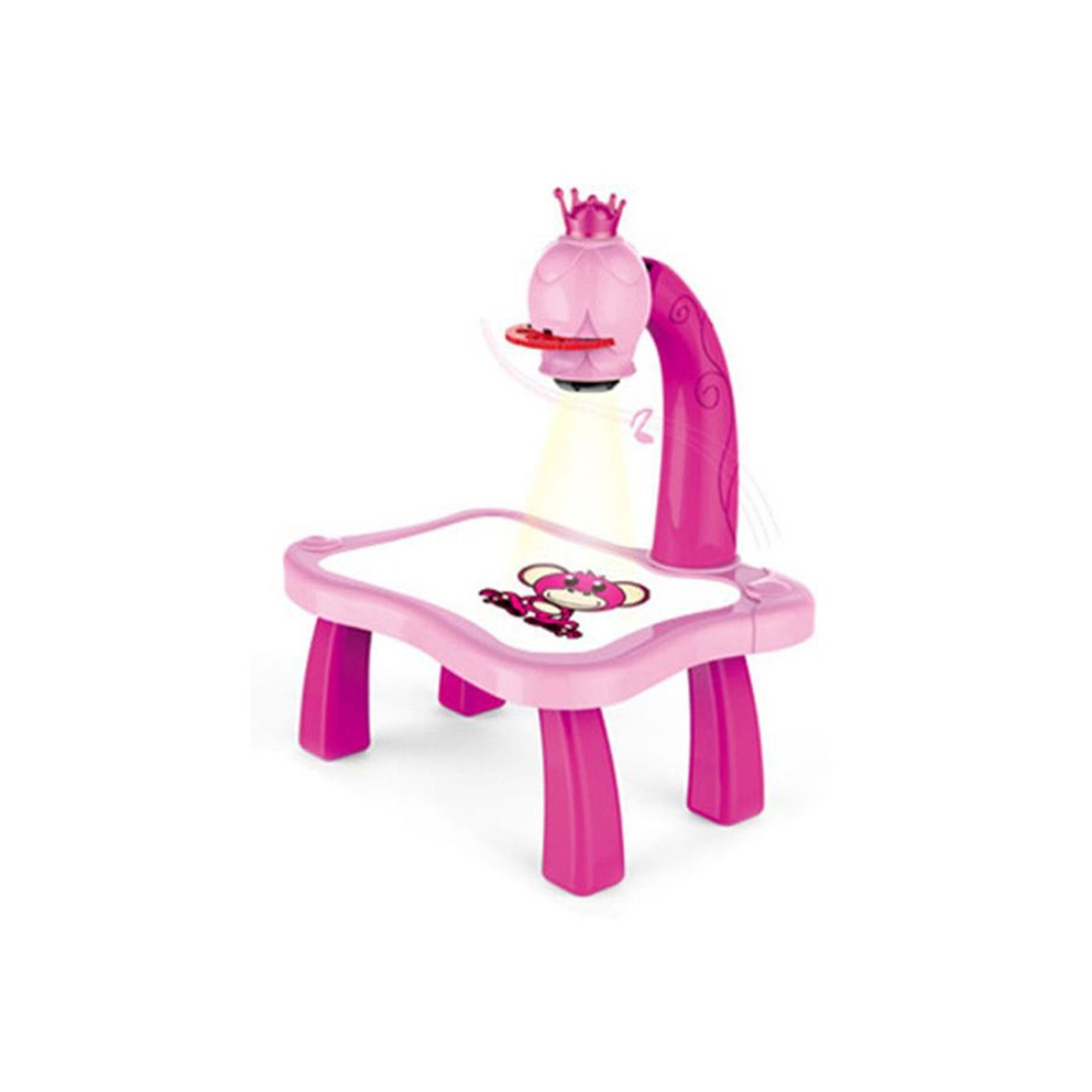  بروجيكتور دوار للأطفال مع أقلام ملونة ونماذج تعليمية