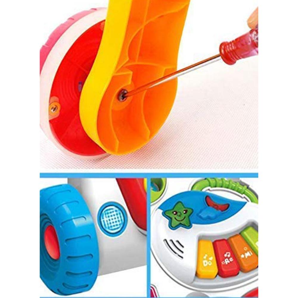 مشاية للأطفال بالموسيقى هيكل صلب الخطوة الأولى