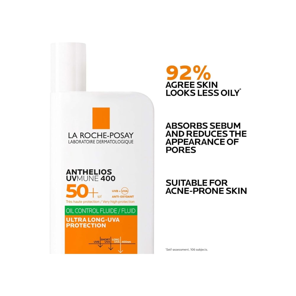 واقي شمس أنثيليوس للبشرة الدهنية SPF 50+ - 50 مل