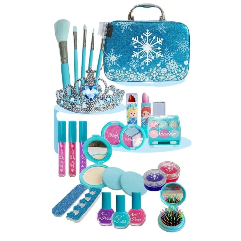 لعبة مرح مجموعة مكياج للفتيات قابلة للغسل للبنات