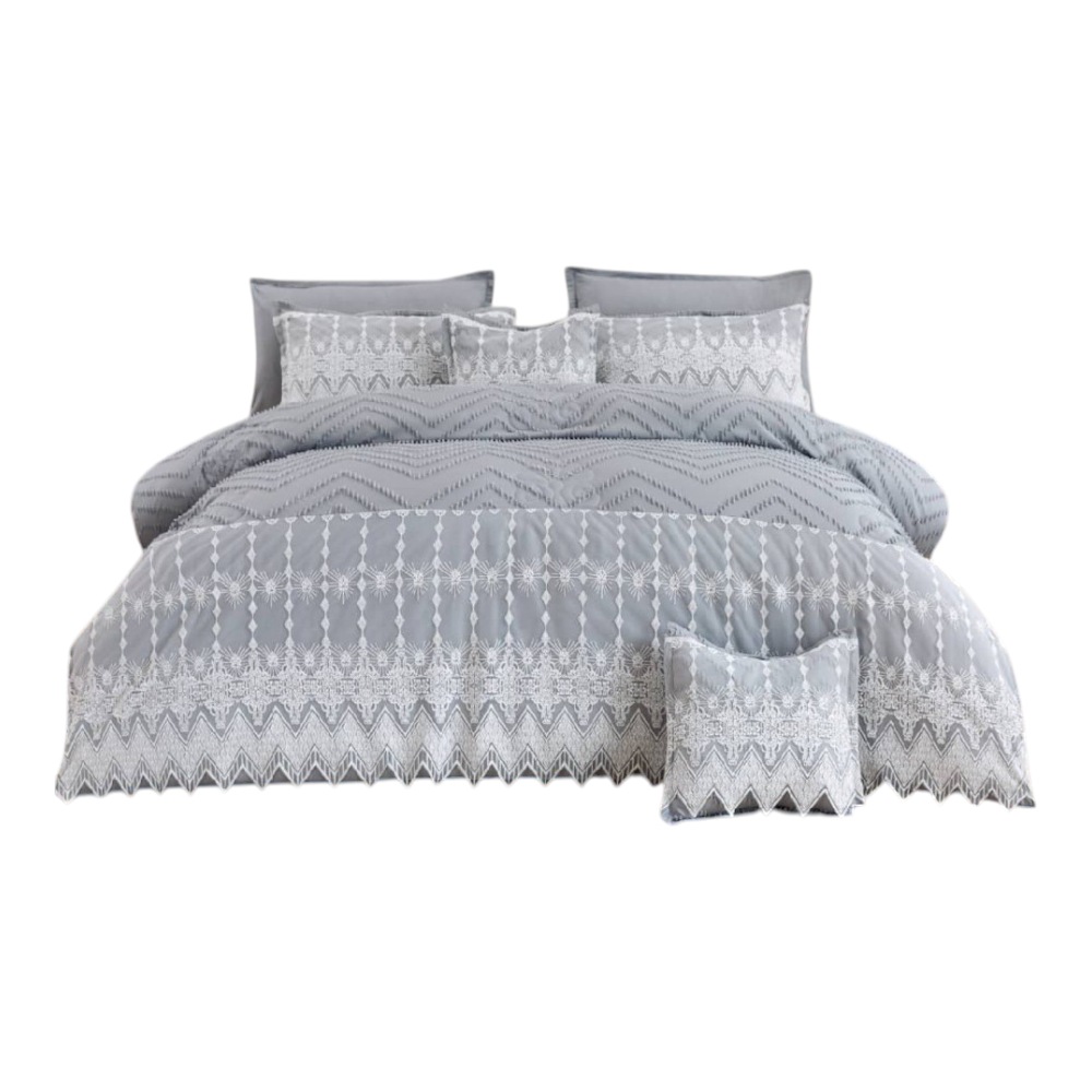 لحاف قطن نفرين مشجر 8 قطع مقاس المقاس الطول 250 العرض 230 سم