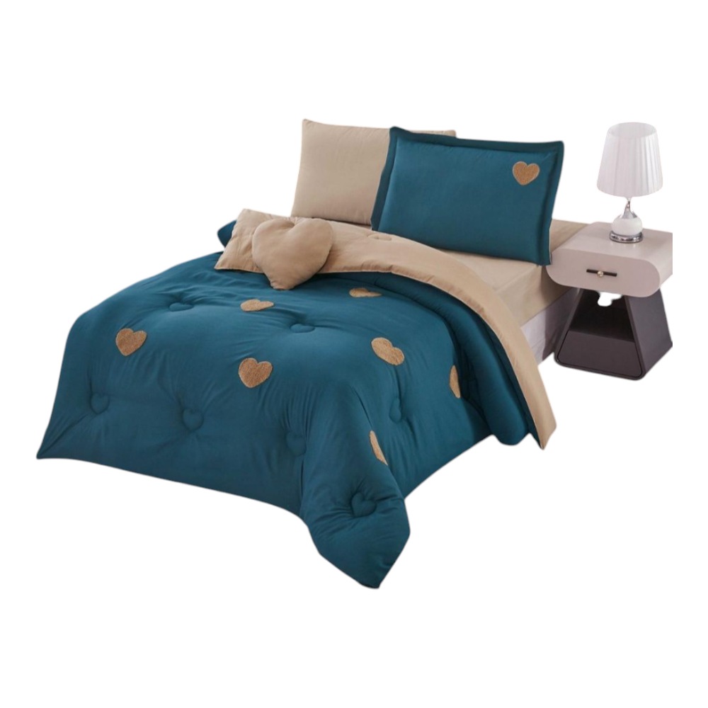 لحاف نفر قطن منفوخ مقاس 220 سم في 160 سم