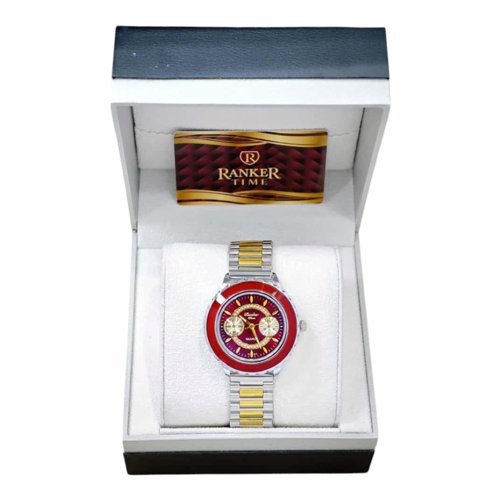 ساعة ماركة رانكر تايم استيل لونين