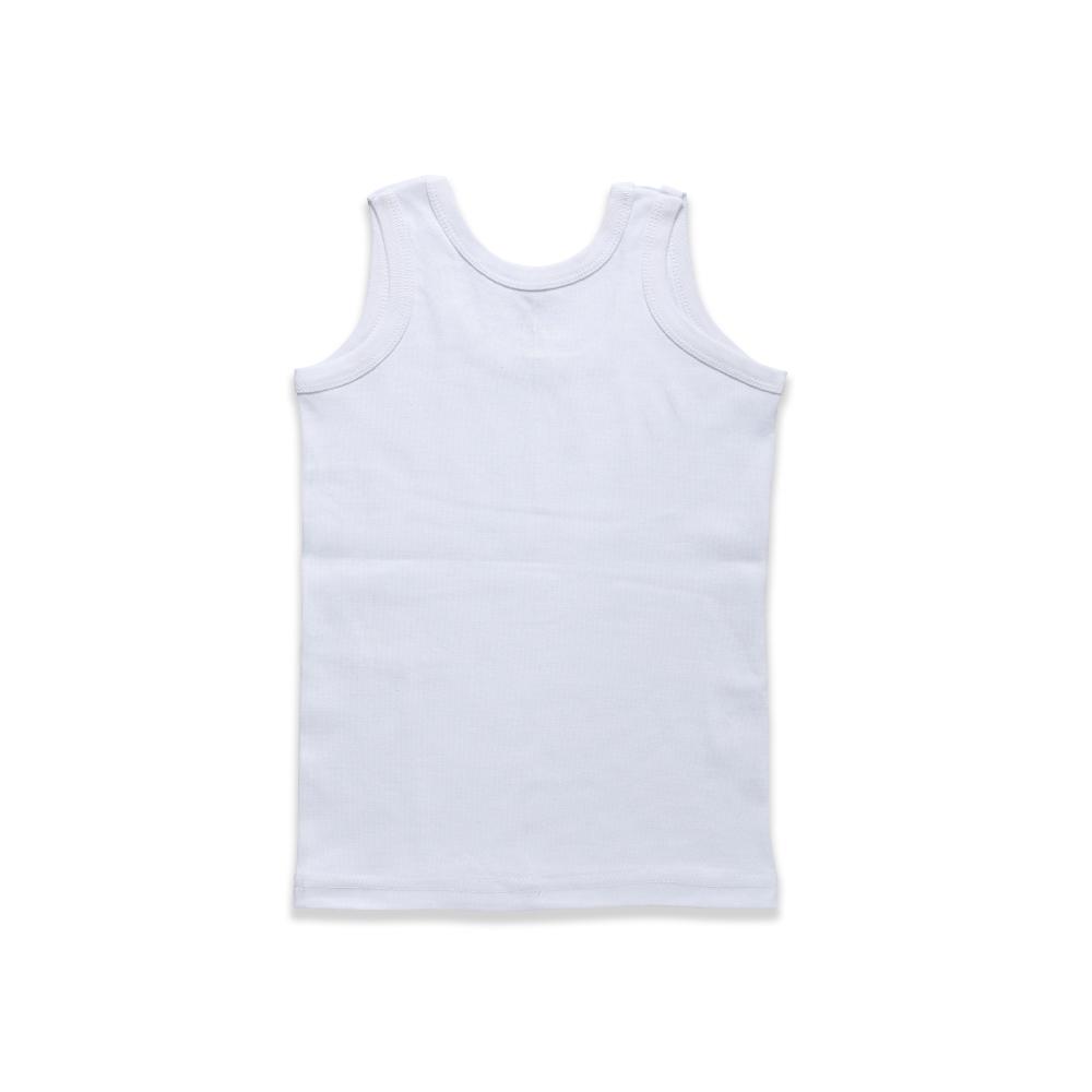 فانيلة داخلية أطفال قطنية من دوريمي باللون الأبيض لعمر 13–14 سنة