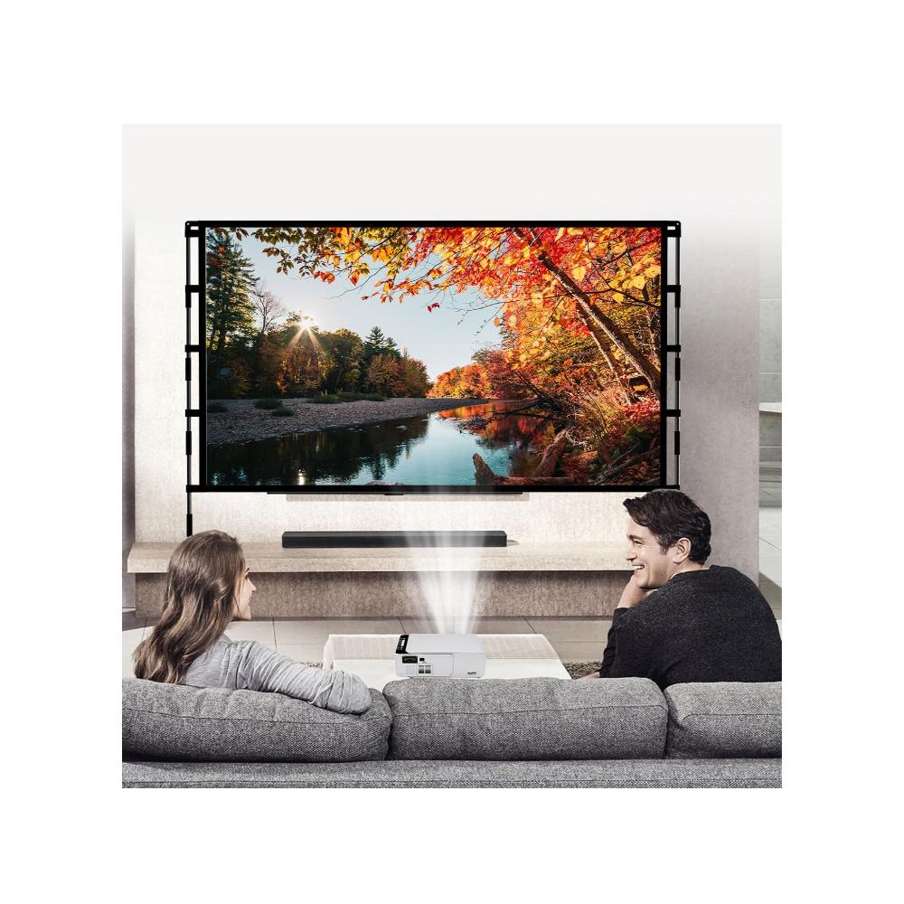 فلاش هوك شاشة عرض محمولة 84 بوصة 4K HD قابلة للغسل