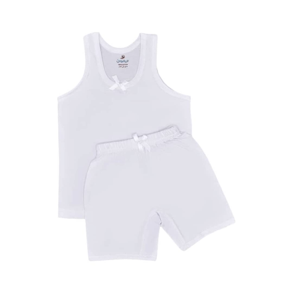 طقوم ريمون بناتي  كتافي ابيض 3 حبات