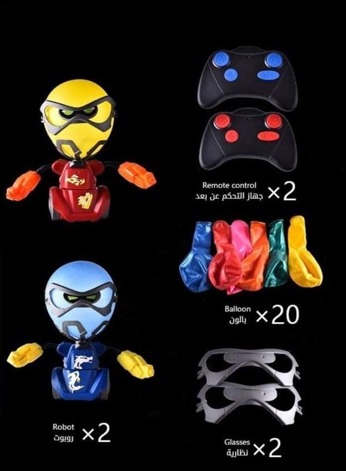 مجموعتان من روبوتات التحكم عن بعد