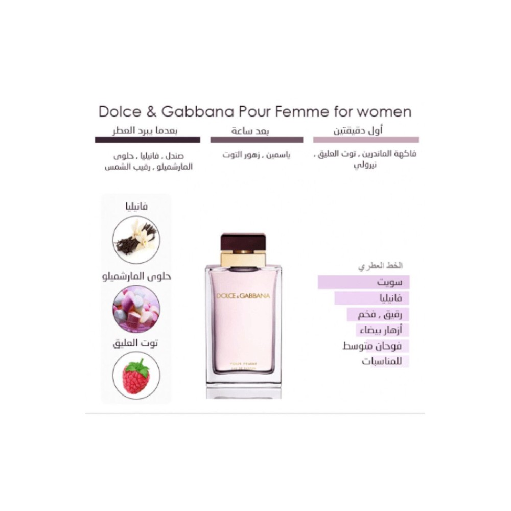 عطر دولتشي آند غابانا فام للنساء 100 مل
