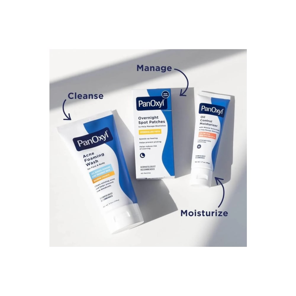 غسول رغوي لحب الشباب بنزويل بيروكسيد 10٪ - 156 جم