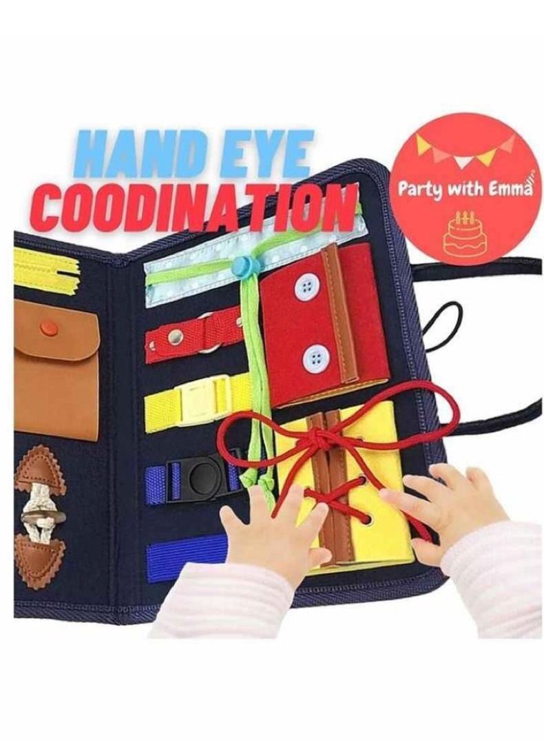  العاب حسية تعليمية إتقان ارتداء الملابس لمرحلة ما قبل المدرسة - موديل k5345