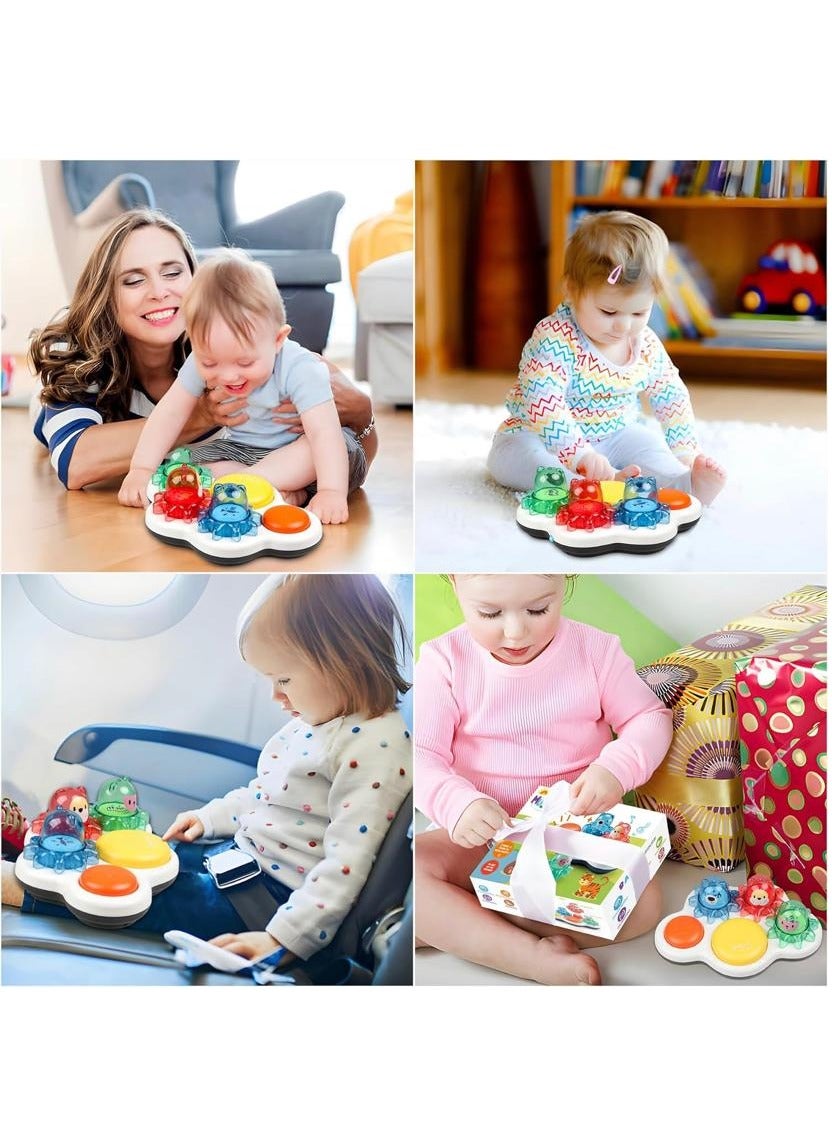 لعبة مرح لعبة المواليد الحركية والإدراكية بأصوات وأنوار