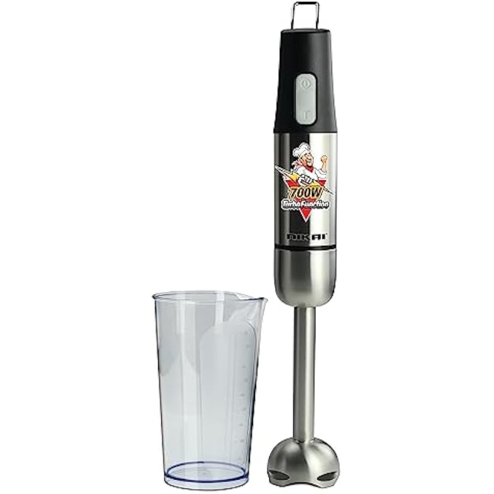 خلاط يدوي نيكاي، 700 واط، عمود ستانلس ستيل - NH8881X