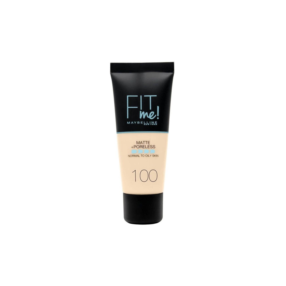 كريم أساس مات فيت من مايبيلين - 100 عاجي دافئ