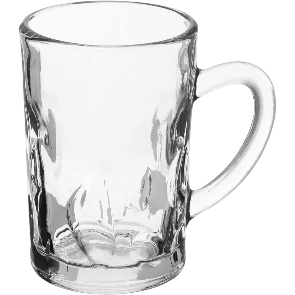 طقم بيالات شاي زجاج السيف غاليري، بيد، 6 قطعة - شفاف