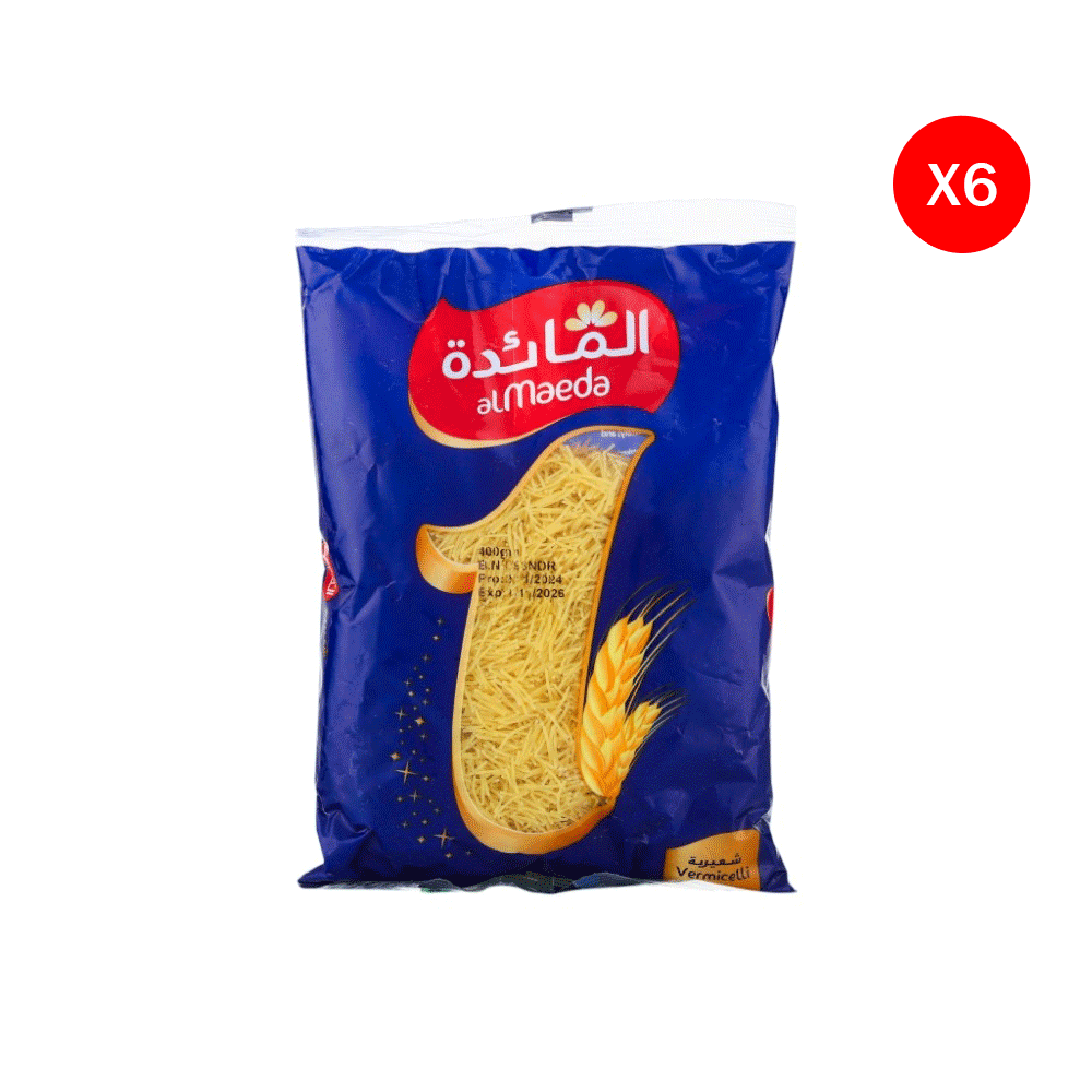المائدة شعيرية 400 جم - 6 عبوات 