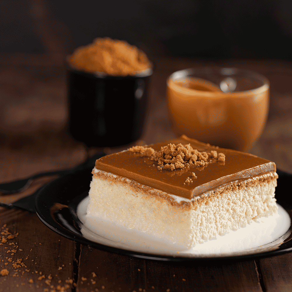 موكا قطعة تريليجيه باللوتس
