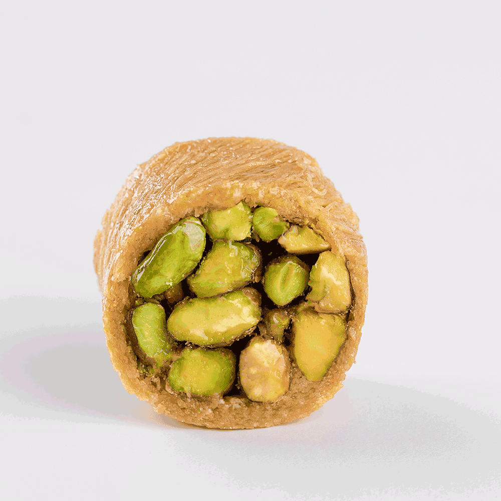 موكا صحن مبرومة الفستق الحلبي 